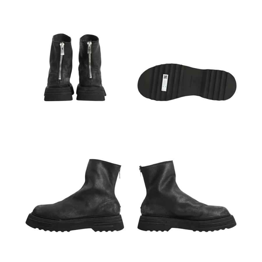 GUIDI（グイディ） ： 別注 BACK ZIP BOOTS ： ONLYARK-5-2509