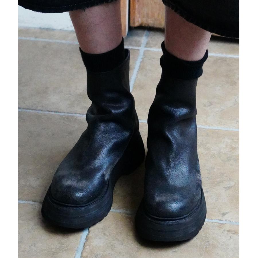 GUIDI（グイディ） ： 別注 BACK ZIP BOOTS ： ONLYARK-5-2509