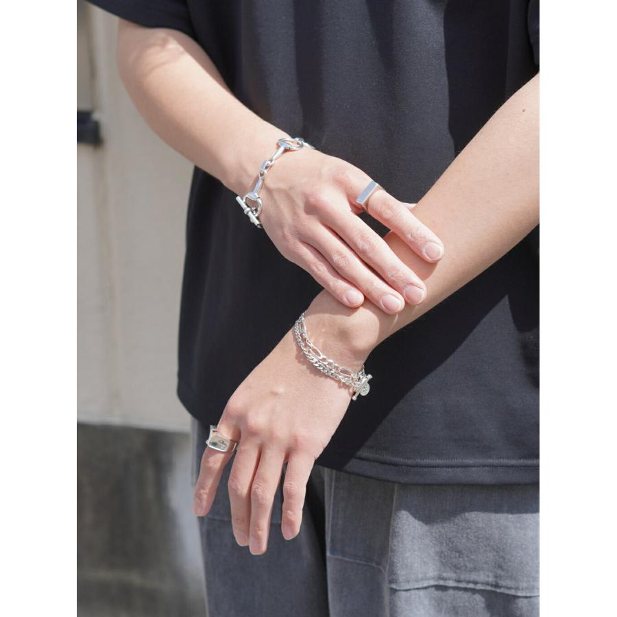 XOLO JEWELRY ブレスレット&リング2点セット シルバー925 XOLO - XOLO JEWELRY ショロジュエリー / Tuba Link ブレスレット-12mm