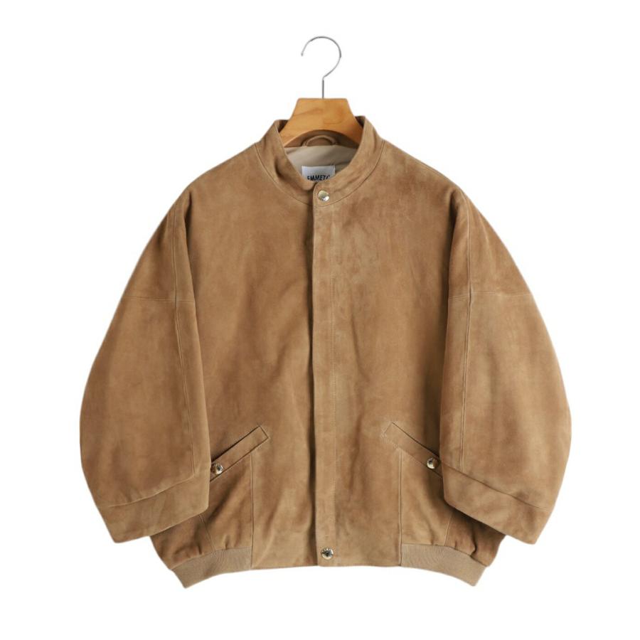 EMMETI エンメティPAIGE SP スエード ジップショートブルゾン EMMETI(エンメティ)PAIGE SP スエード ジップショートブルゾン