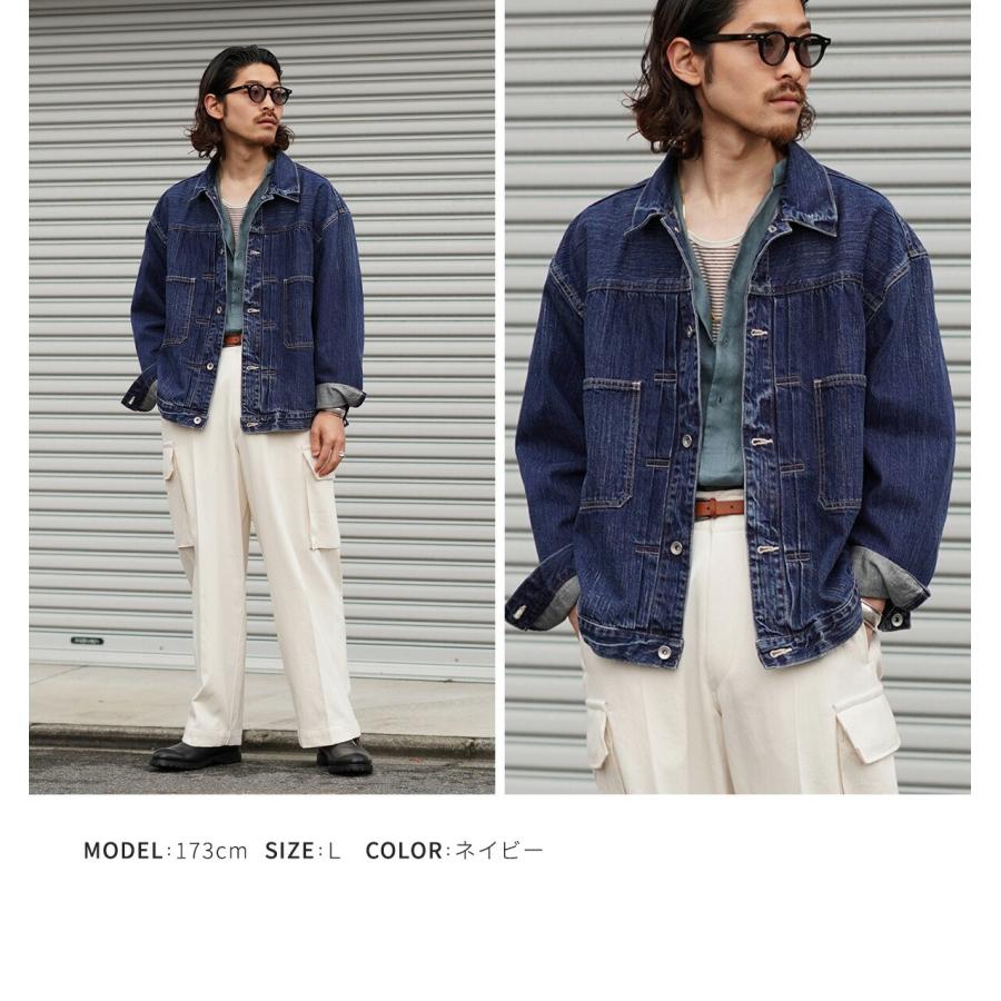 Porter Classic / ポータークラシック ： STEINBECK DENIM JACKET ： PC-005-2143｜arknets｜06