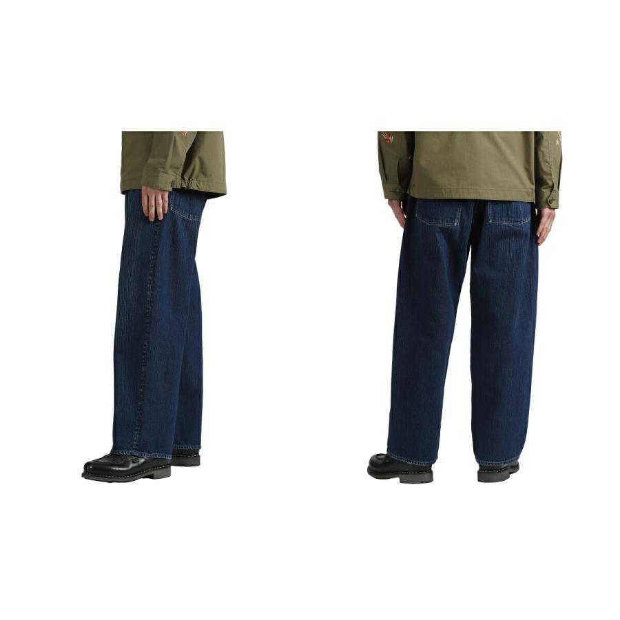 PORTER CLASSIC / ポータークラシック ： STEINBECK DENIM PANTS ： PC-005-2144-26SSの画像