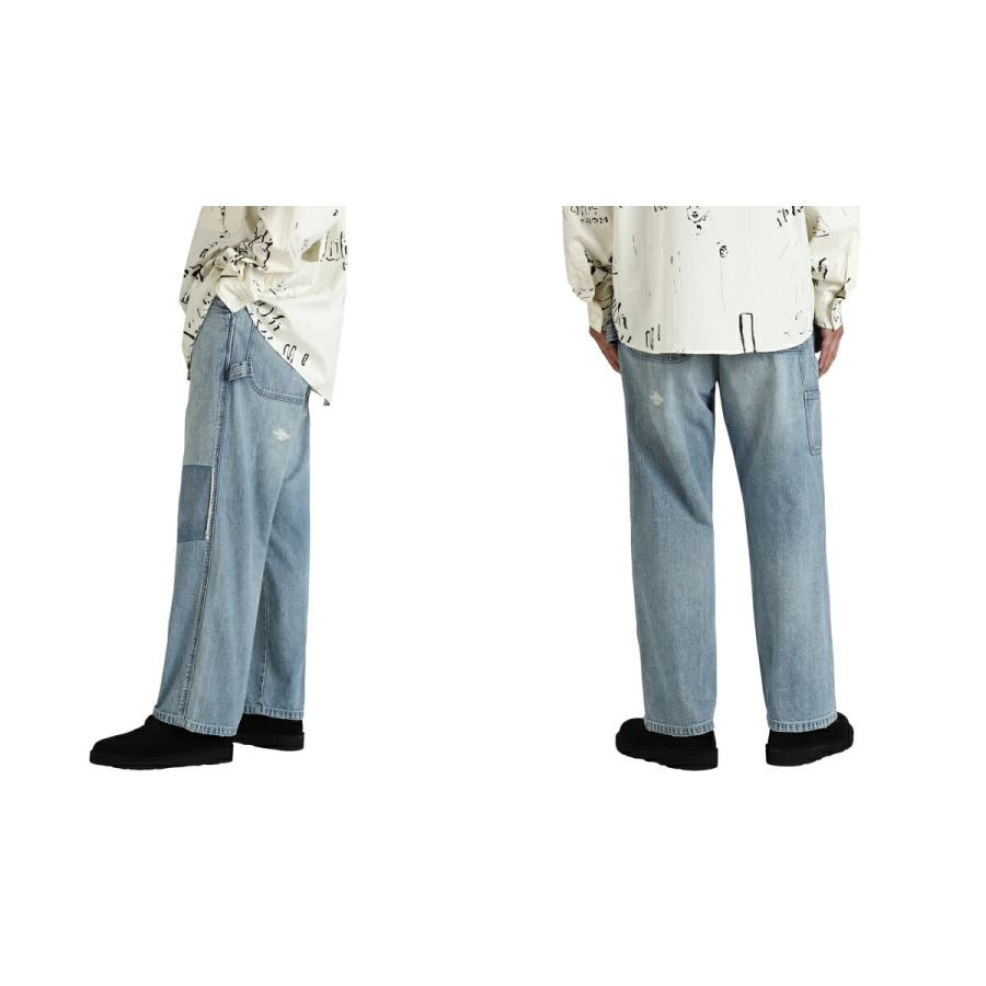 PORTER CLASSIC / ポータークラシック ： CANNERY ROW DENIM PAINTER PANTS ： PC-005-2619の画像