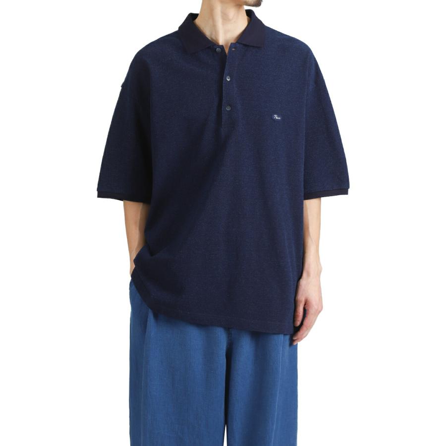 PORTER CLASSIC（ポータークラシック） ： H/W INDIGO POLO SHIRT / 全