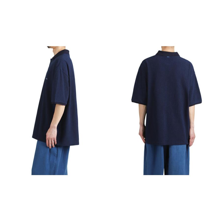 PORTER CLASSIC（ポータークラシック） ： H/W INDIGO POLO SHIRT / 全
