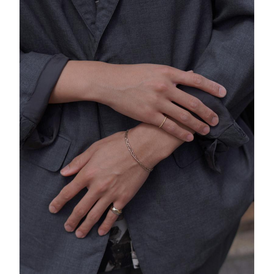 アクセサリー porter classic - GOLD BEADS BRACELET 6.5 PORTER CLASSIC（ポータークラシック） ： GOLD BEADS DOUBLE BRACELET