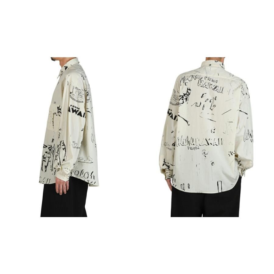 【P10倍】PORTER CLASSIC / ポータークラシック ： ROLL UP HAWAIIAN OUTDOOR SHIRT / 全2色 ： PC-016-3688の画像