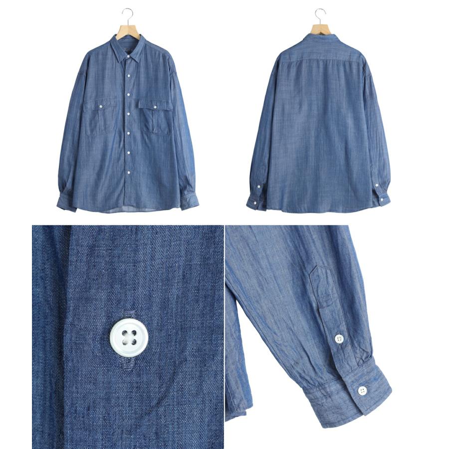 PORTER CLASSIC / ポータークラシック ： ROLL UP BOTANICAL SHIRT ： PC-016-3988の画像
