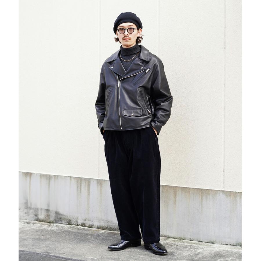 PORTER CLASSIC（ポータークラシック） ： PC RIDERS JACKET W