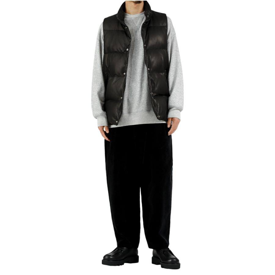 PORTER CLASSIC（ポータークラシック） ： LEATHER DOWN VEST W/LOVE