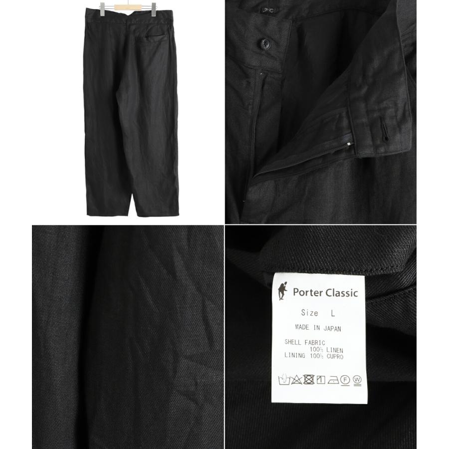 PORTER CLASSIC ： LINEN CLASSIC PANTS ： PC-021-2679の画像