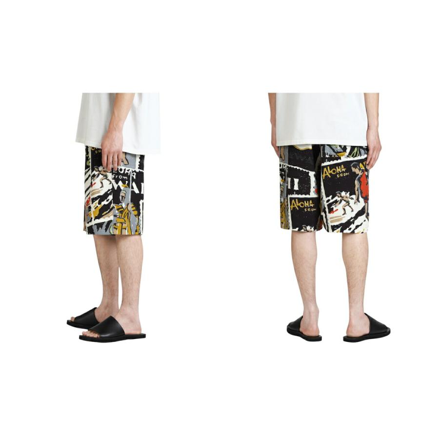 PORTER CLASSIC ポータークラシック ： HAWAIIAN OUTDOOR ALOHA SHORTS ： PC-024-3258_4