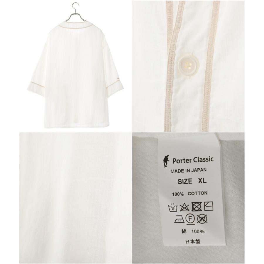 porterclassic ロールアップシャツ スビンゴールド S 超美品】ポータークラシック ロールアップシャツ 初期スビンゴールド