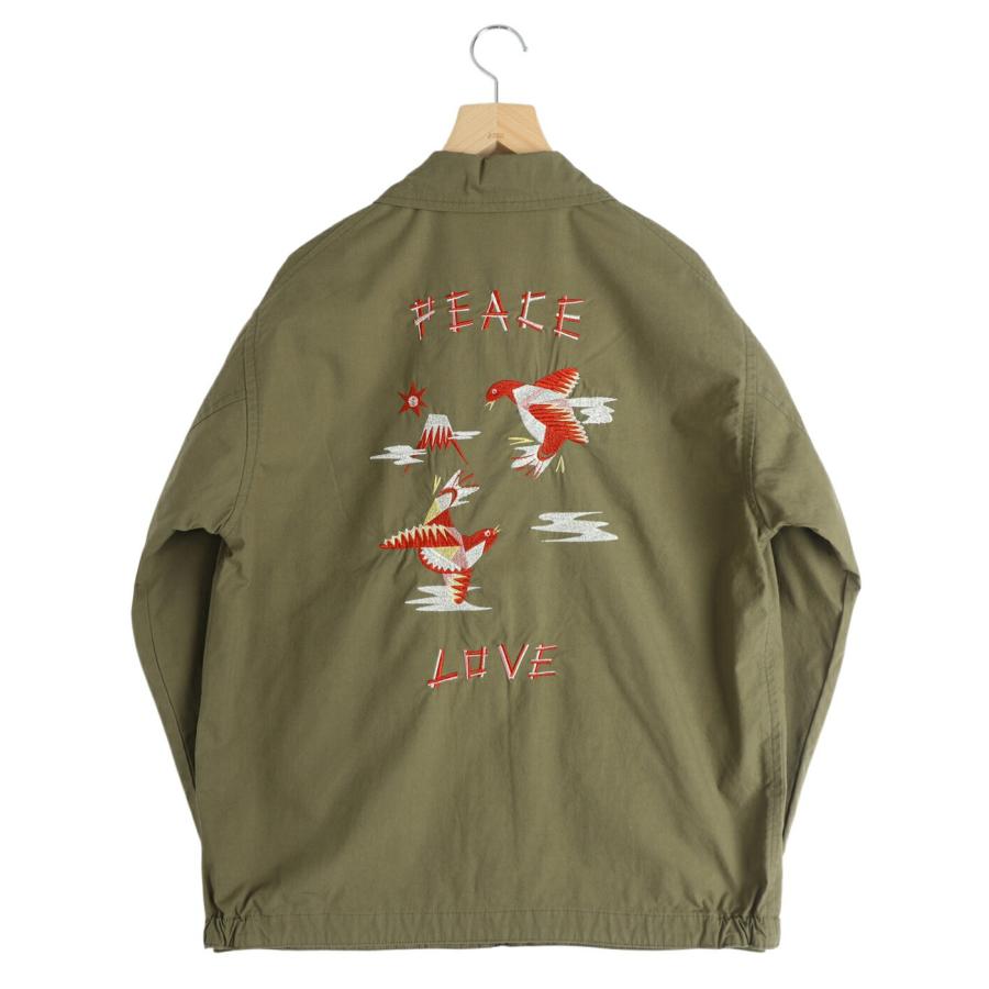 PORTER CLASSIC（ポータークラシック） ： HIPPIE SOUVENIR ZIP UP