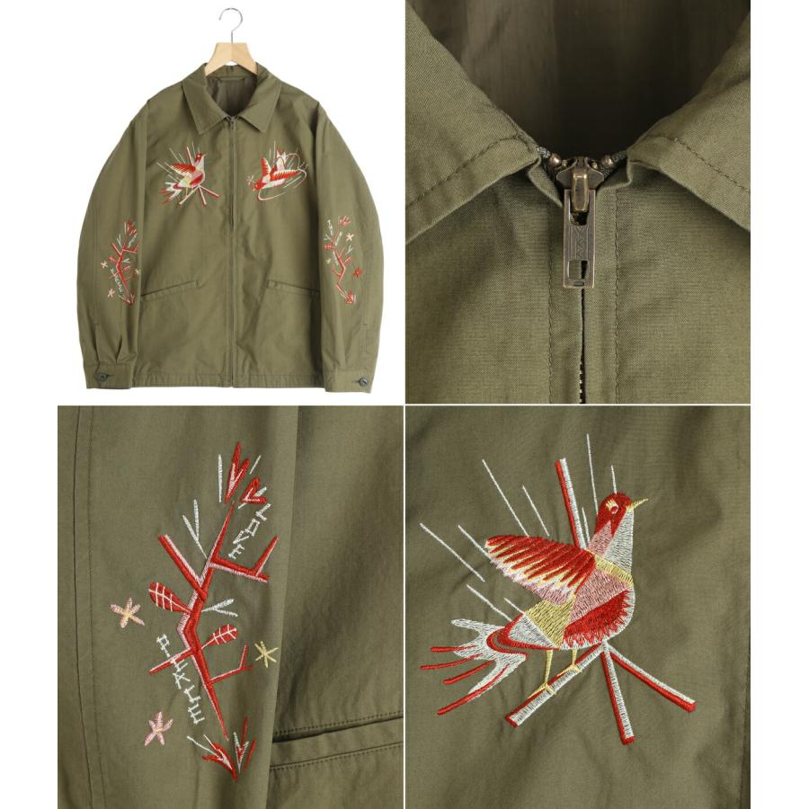 PORTER CLASSIC（ポータークラシック） ： HIPPIE SOUVENIR ZIP UP