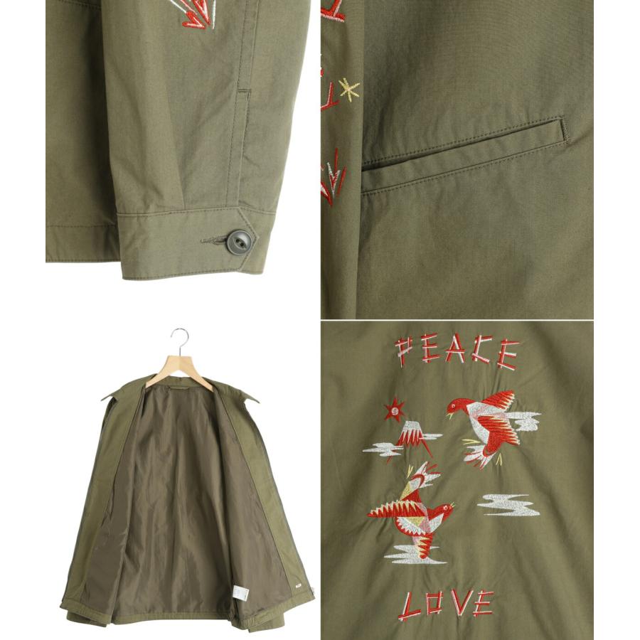 PORTER CLASSIC（ポータークラシック） ： HIPPIE SOUVENIR ZIP UP