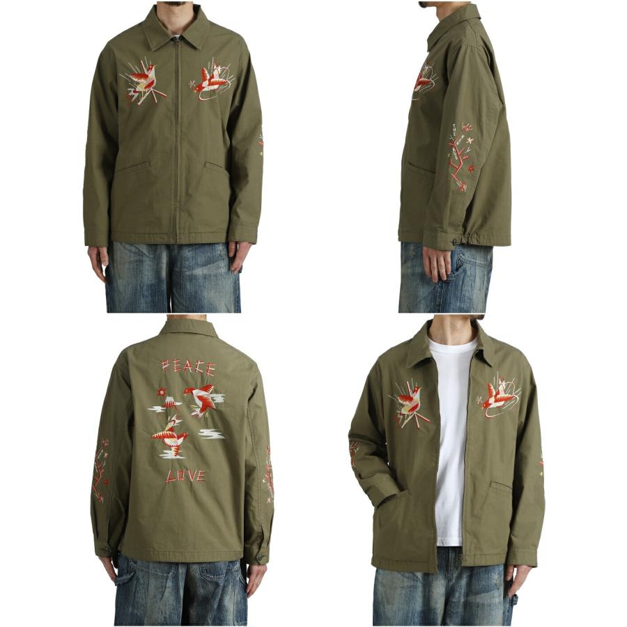 PORTER CLASSIC（ポータークラシック） ： HIPPIE SOUVENIR ZIP UP