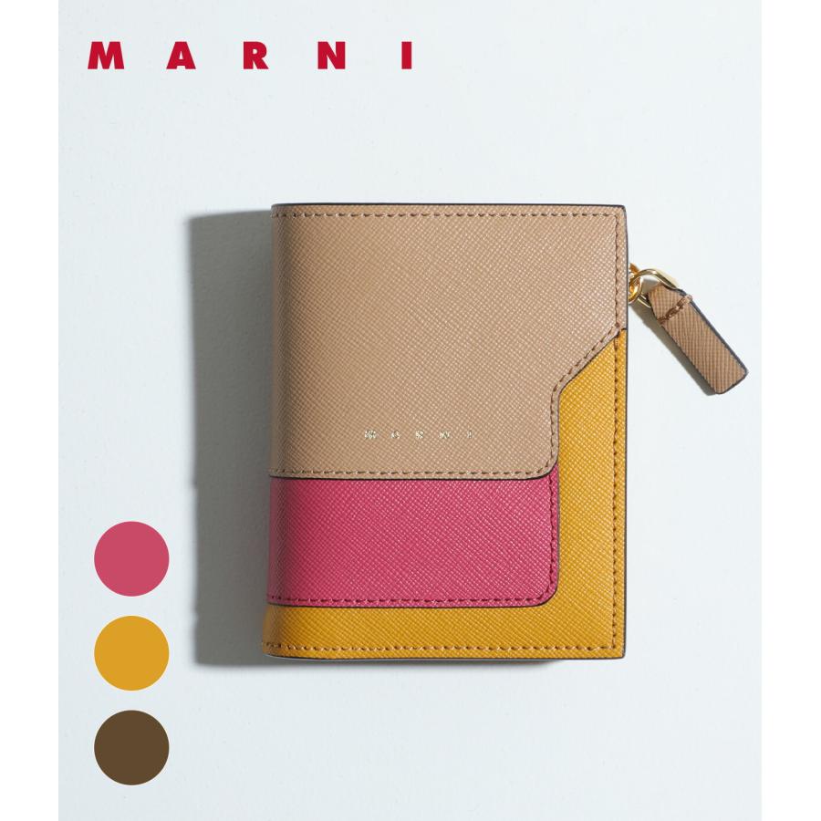 MARNI / マルニ ： 【レディース】BILLFOLD W/ZIP PURSE 全3色 