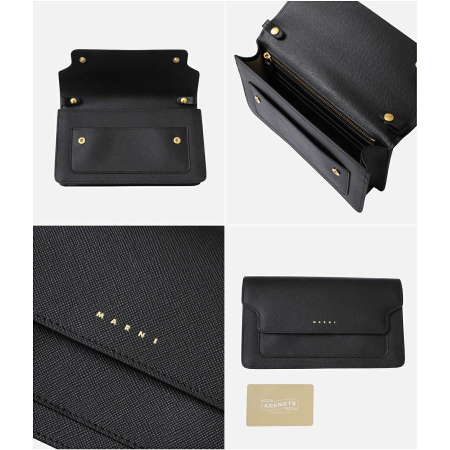 み！MARNI♡ウールキュロット MARNI / マルニ ： LONG WALLET W/CHAIN PFMO0085U0-LV520
