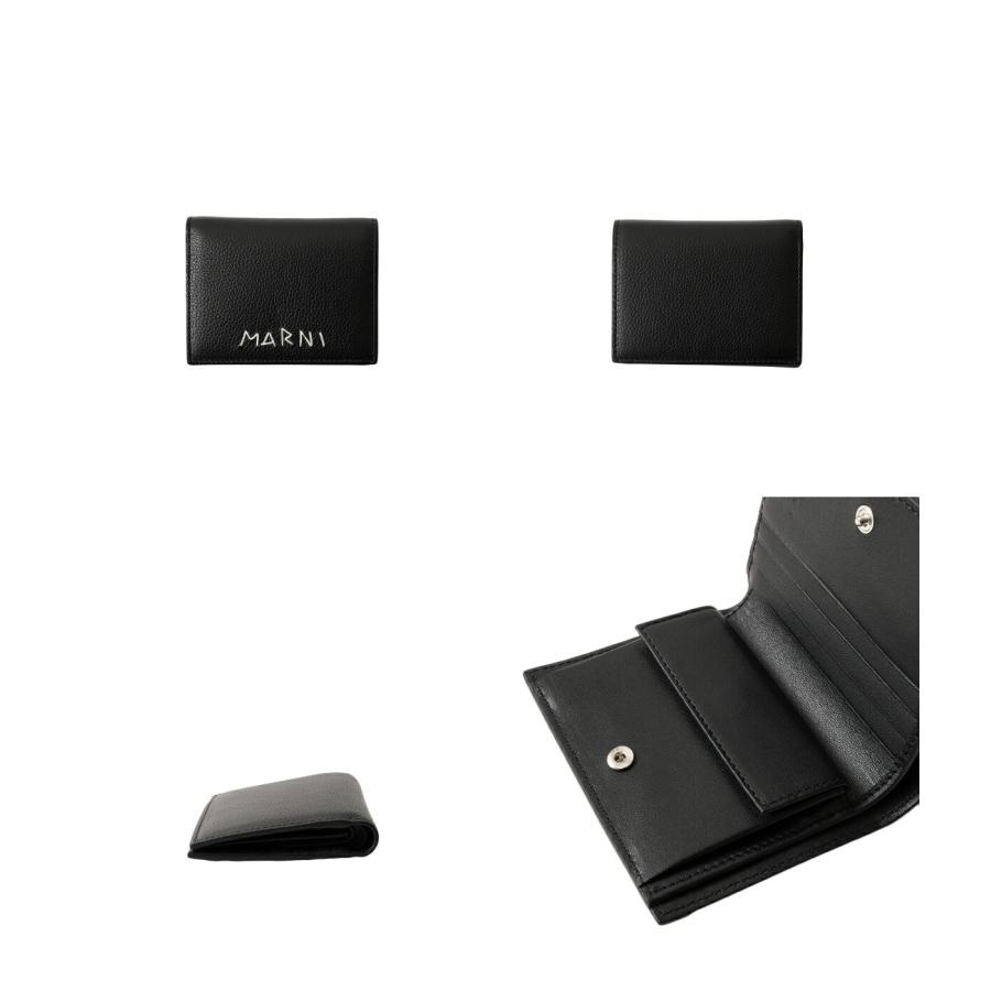 ＼6/2(火)12:00迄！P10倍！／MARNI / マルニ ： BIFOLD WALLET ： PFMOQ14Q10-P6533の画像