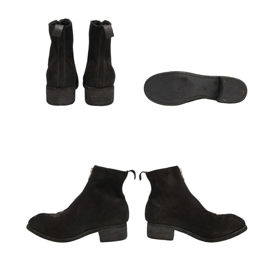 GUIDI（グイディ） ： PL1 FRONT ZIP BOOTS HORSE REVERSE ： PL1