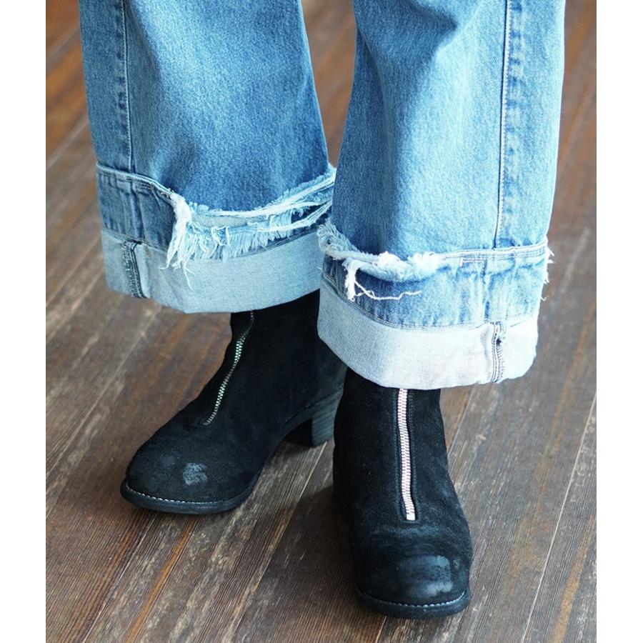 GUIDI PL1V HORSE REVERSE 40　フロントジップ GUIDI（グイディ） ： PL1 FRONT ZIP BOOTS HORSE REVERSE ： PL1