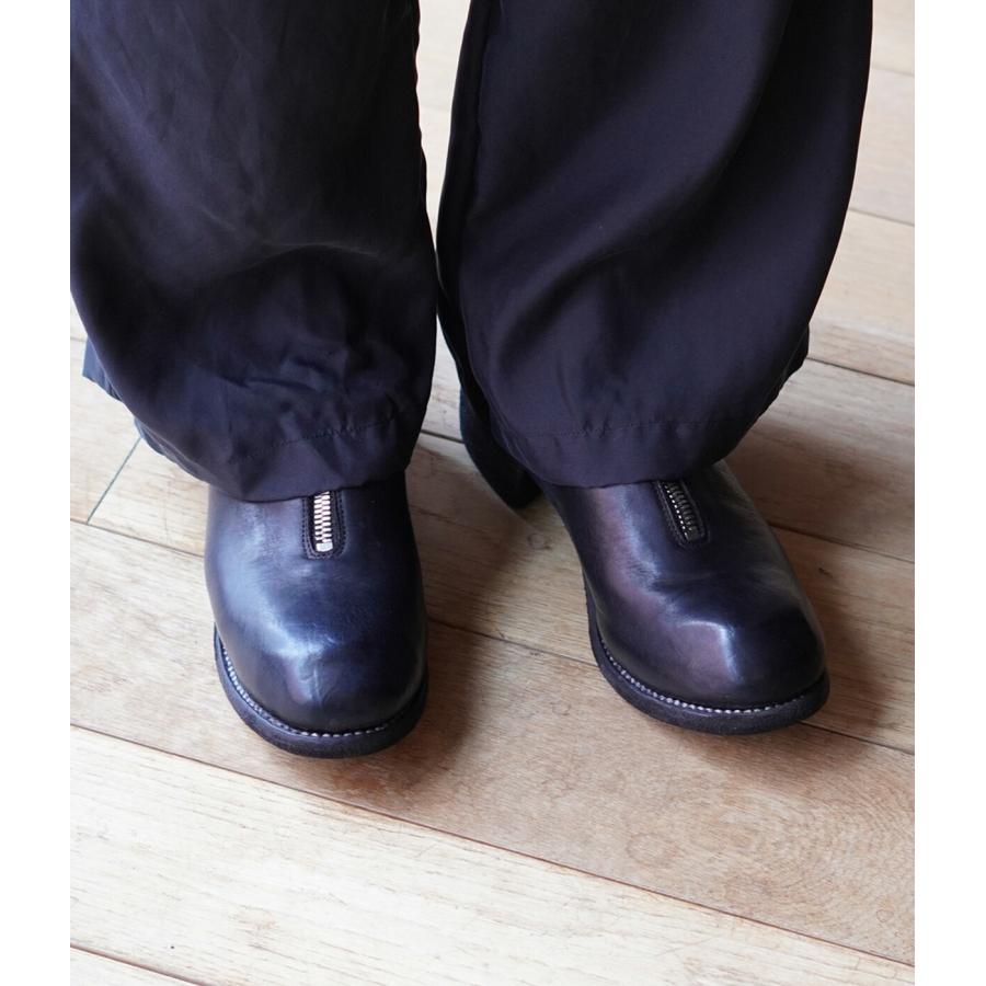 GUIDI（グイディ） ： PL1 FRONT ZIP BOOTS HORSE FULL GRAIN ： PL1