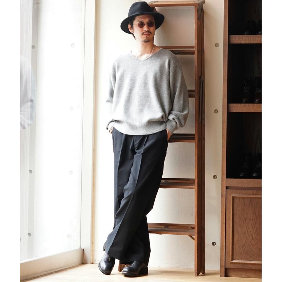 【グランジ】KLIOU クロップドアサシンフーディ　グレー GUIDI - 【PL0FZ】馬革 フロントジップ デコルテソール ホース