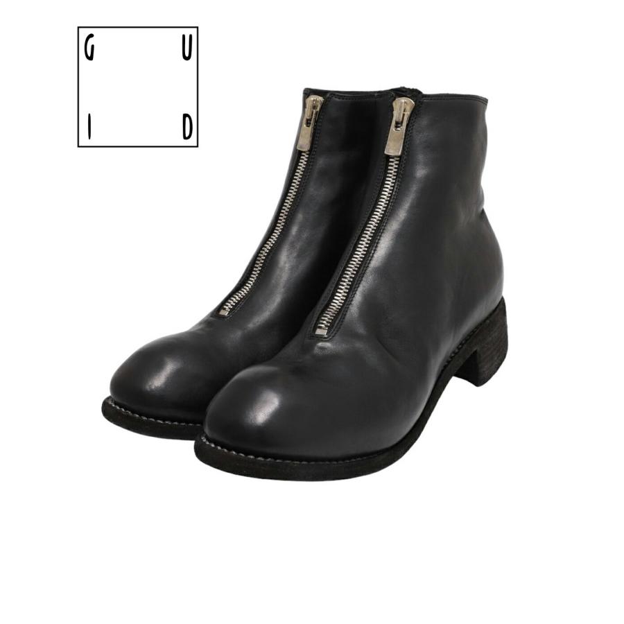 GUIDI（グイディ） ： PL1 FRONT ZIP BOOTS HORSE FULL GRAIN ： PL1