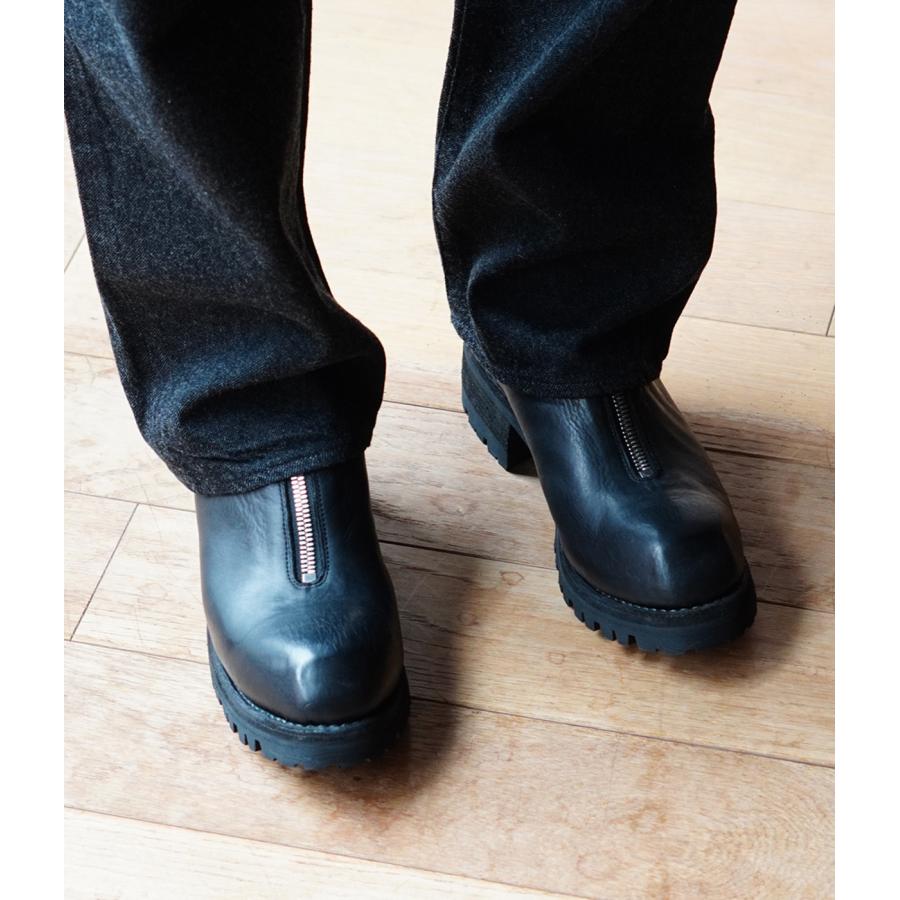 GUIDI（グイディ） ： PL1V FRONT ZIP BOOTS HORSE FULL GRAIN ： PL1V