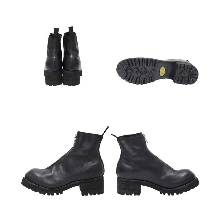 GUIDI / グイディ ： PL1V FRONT ZIP BOOTS HORSE FULL GRAIN