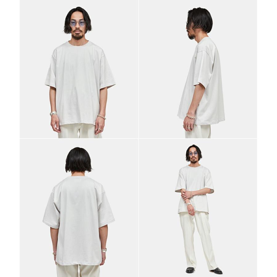 PORT BY ARK / ポートバイアーク ： Crew neck SS T-shirt / 全3色 ： PO11-T003｜arknets｜10