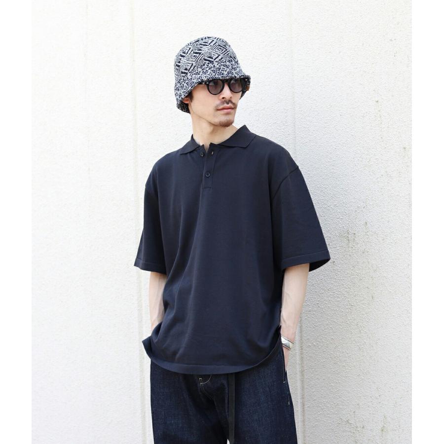 PORT BY ARK PORT BY ARK / ポートバイアーク ： Knit Polo / 全2色 