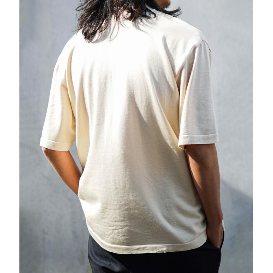 PORT BY ARK PORT BY ARK / ポートバイアーク ： Knit Polo / 全2色