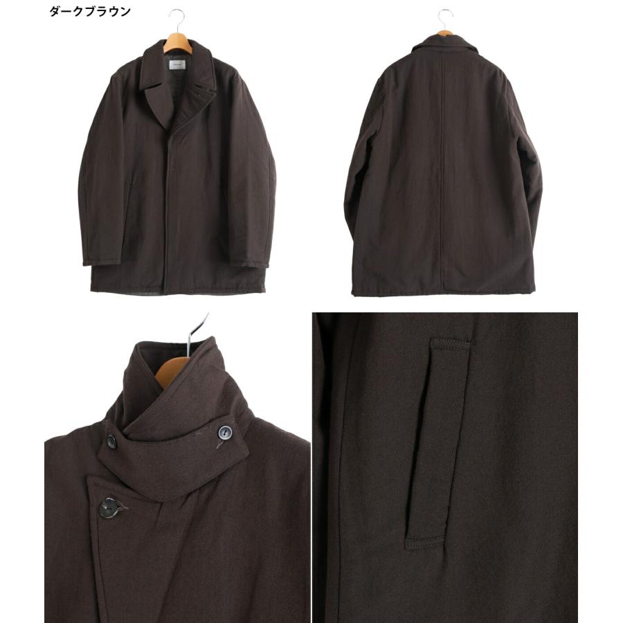 PORT BY ARK PORT BY ARK / ポートバイアーク ： Padded Half Coat