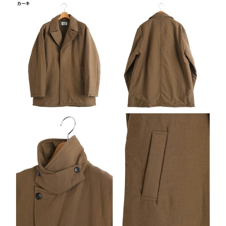 PORT BY ARK PORT BY ARK / ポートバイアーク ： Padded Half Coat