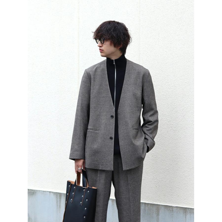 PORT BY ARK PORT BY ARK / ポートバイアーク ： No Collar Jacket