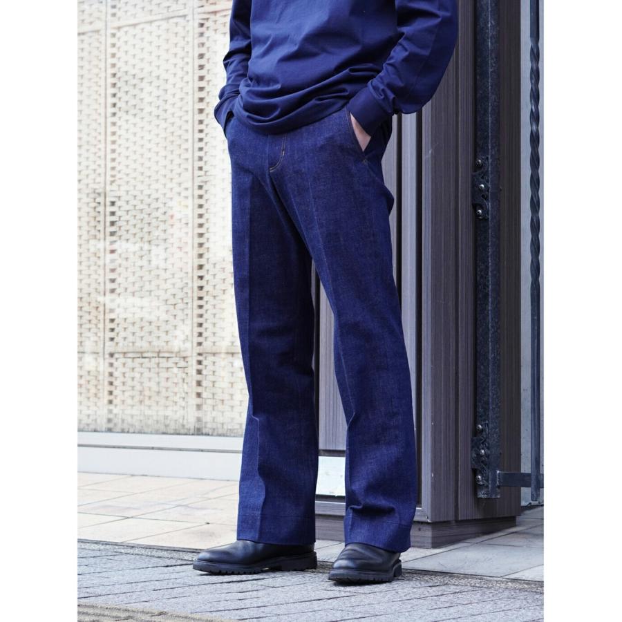 PORT BY ARK PORT BY ARK /ポートバイアーク： Denim Baggy Trousers