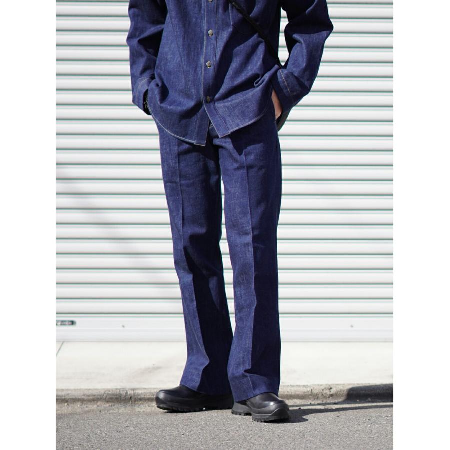 PORT BY ARK PORT BY ARK /ポートバイアーク： Denim Baggy Trousers