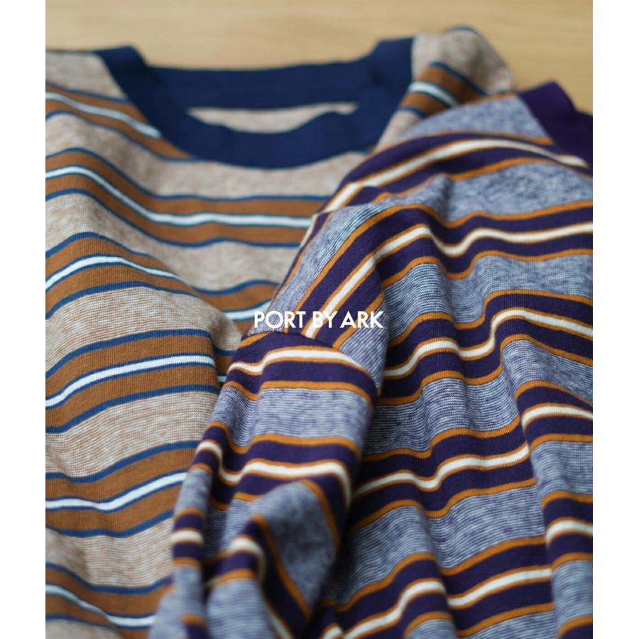 PORT BY ARK PORT BY ARK / ポートバイアーク ： Border Long Sleeve