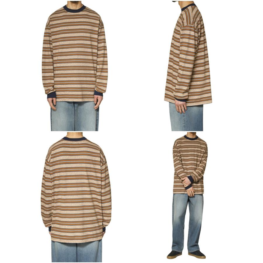 PORT BY ARK PORT BY ARK / ポートバイアーク ： Border Long Sleeve