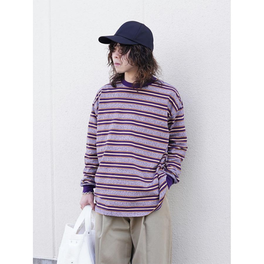 PORT BY ARK PORT BY ARK / ポートバイアーク ： Border Long Sleeve