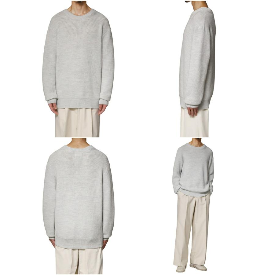 PORT BY ARK PORT BY ARK / ポートバイアーク ： Rib Knit Crew Neck
