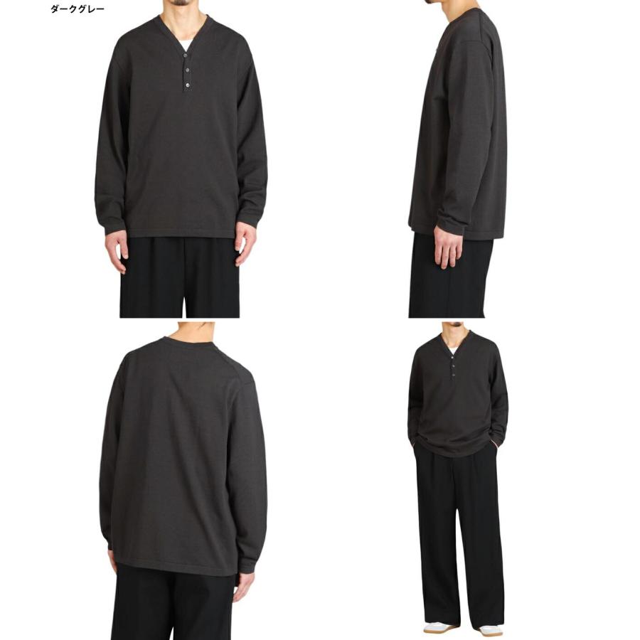 PORT BY ARK PORT BY ARK / ポートバイアーク ： Henley Neck Knit