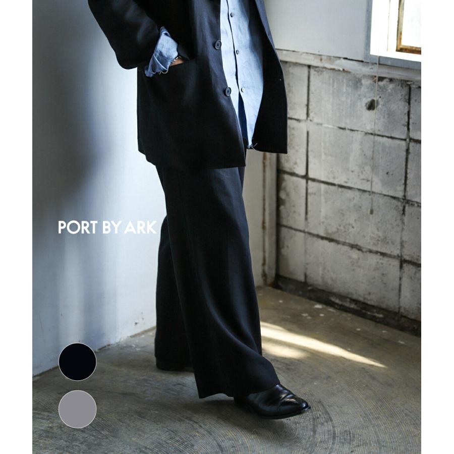 PORT BY ARK / ポートバイアーク ： Baggy Trousers 全2色 PO17