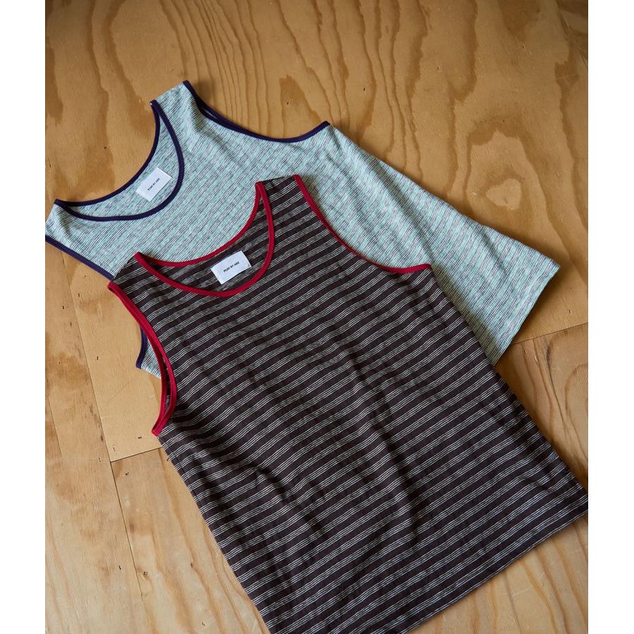 PORT BY ARK / ポートバイアーク ： Border Tank Top / 全2色 ： PO17-T002[コンパクト]_12