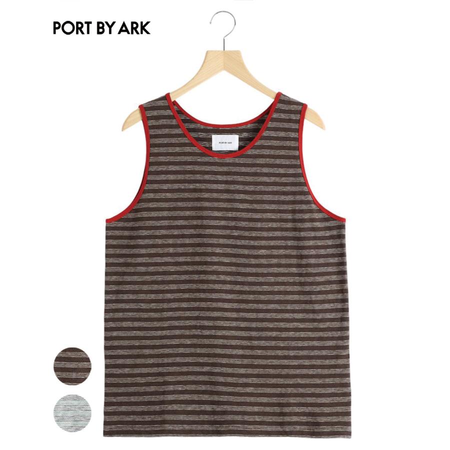 PORT BY ARK / ポートバイアーク ： Border Tank Top / 全2色 ： PO17-T002[コンパクト]_4