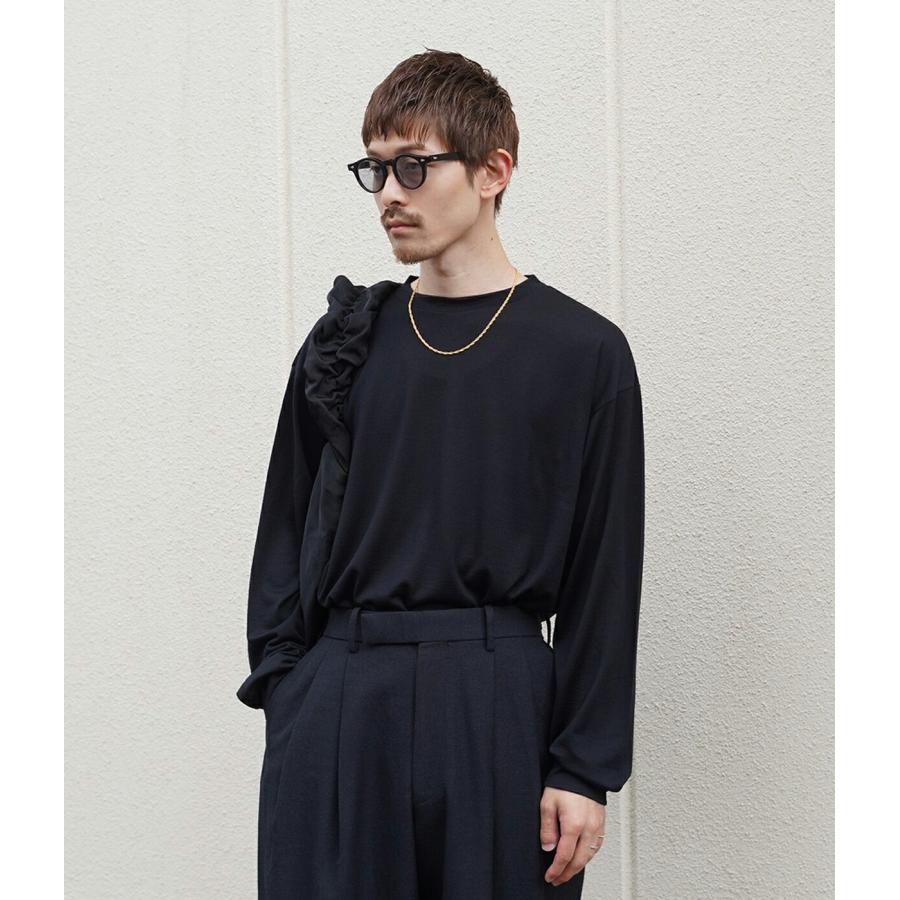 PORT BY ARK PORT BY ARK / ポートバイアーク ： Wool Crew Neck
