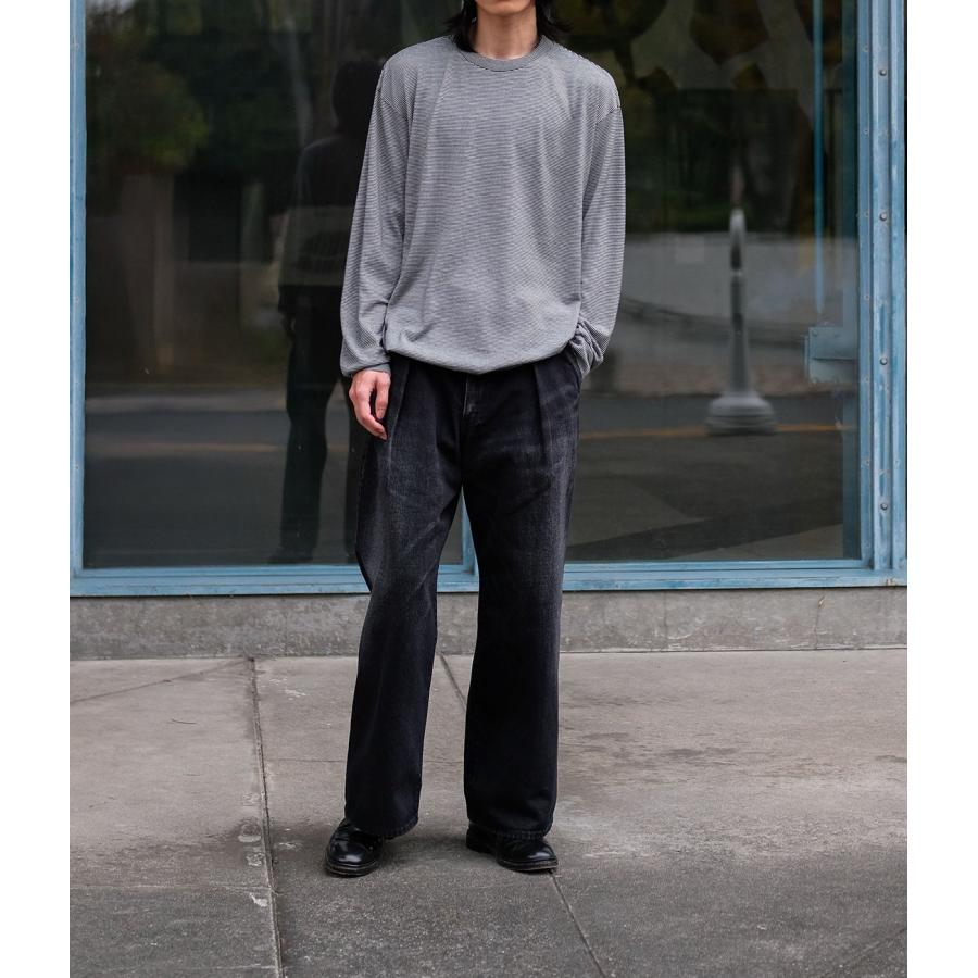 PORT BY ARK PORT BY ARK / ポートバイアーク ： Wool Crew Neck