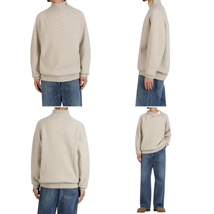 PORT BY ARK PORT BY ARK / ポートバイアーク ： Half Zip Knit / 全3